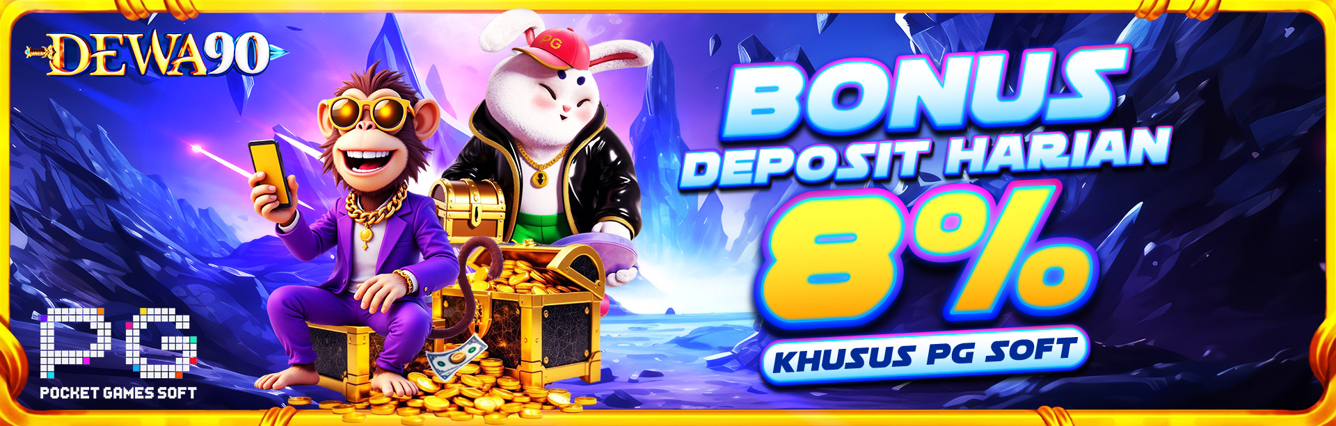 BONUS DEPOSIT HARIAN 8% PGSOFT