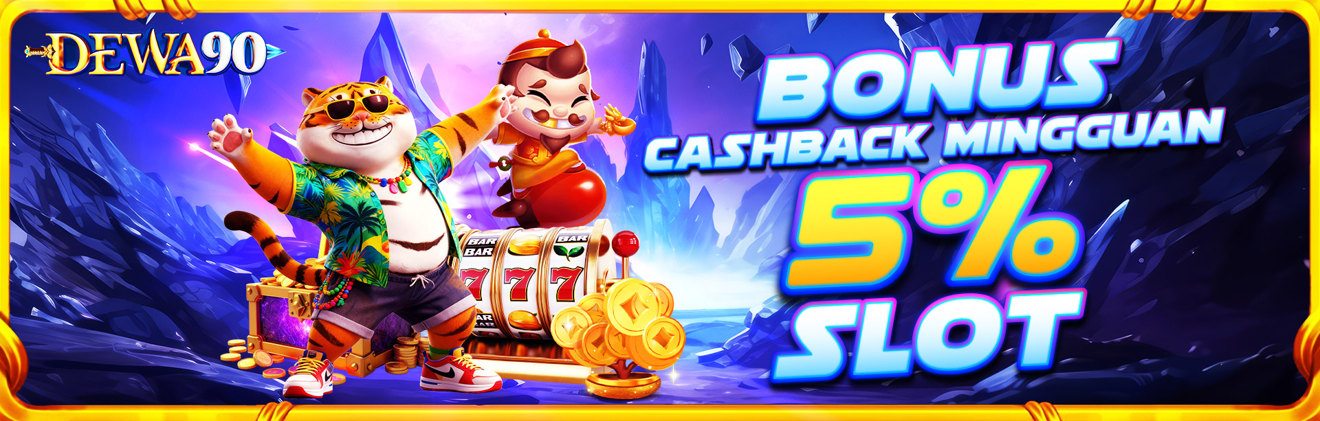 BONUS CASHBACK 5% SLOT