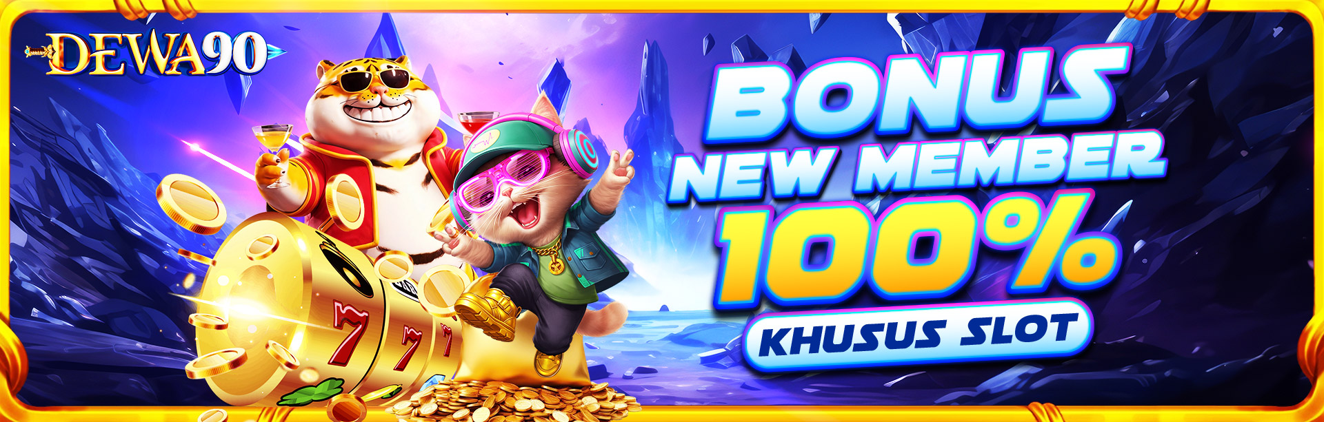 BONUS NEW MEMBER SLOT 100%