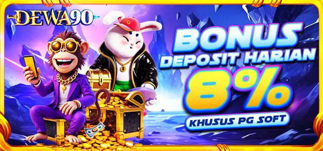 BONUS DEPOSIT HARIAN 8% PGSOFT