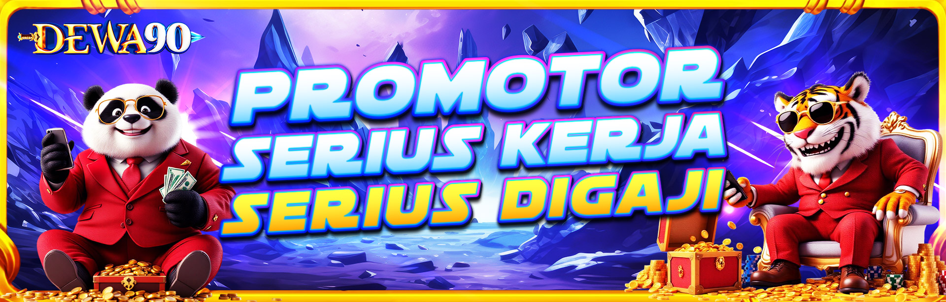 PROMOTOR SERIUS KERJA SERIUS DIGAJI