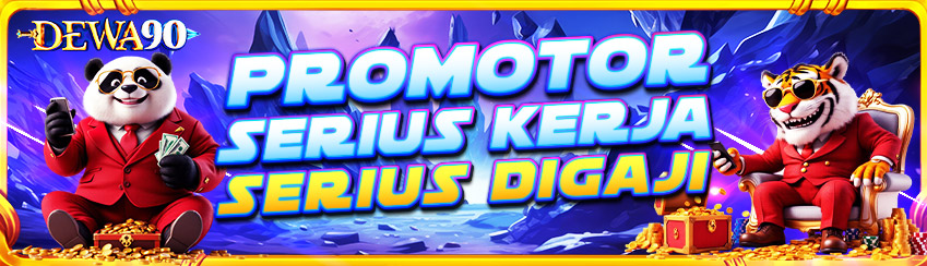 PROMOTOR SERIUS KERJA SERIUS DIGAJI